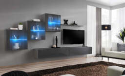 "Switch XX Entertainment Unit For TVs Up To 49"" - Black 330cm Graphite" - thumbnail 3
