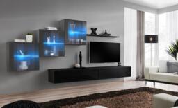 "Switch XX Entertainment Unit For TVs Up To 49"" - Black 330cm Graphite" - thumbnail 1