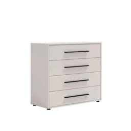 Maxione MX-03 Chest Of Drawers 99cm - White 99cm - thumbnail 6
