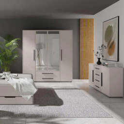 Maxione MX-02 Chest Of Drawers 150cm - White 150cm - thumbnail 7