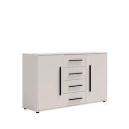 Maxione MX-02 Chest Of Drawers 150cm - White 150cm - thumbnail 6
