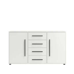 Maxione MX-02 Chest Of Drawers 150cm - White 150cm - thumbnail 2