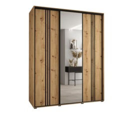 Cannes VII Sliding Door Wardrobe 190cm - White 190cm - thumbnail 6