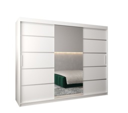 Verona 02 Sliding Door Wardrobe 250cm - Oak Artisan 250cm - thumbnail 3