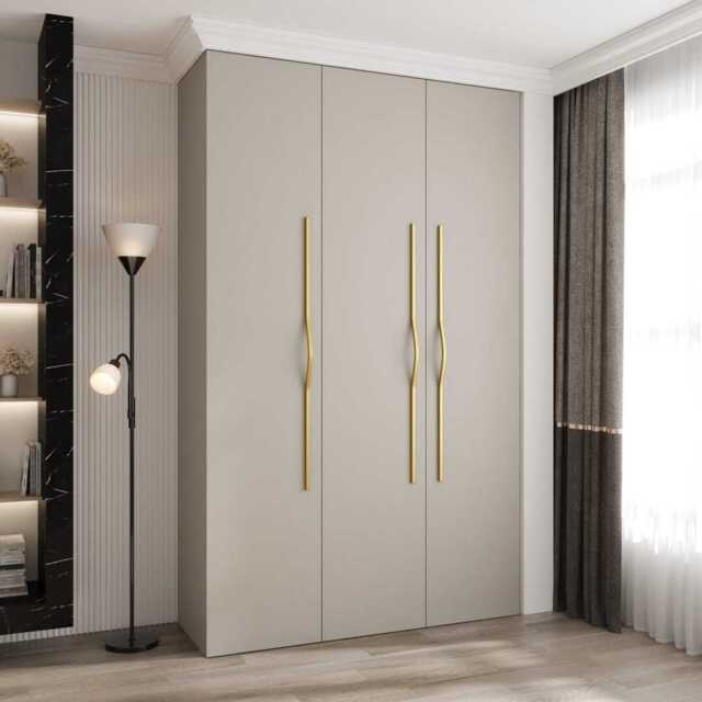 Como II Hinged Door Wardrobe 150cm - Cashmere 150cm - image 1