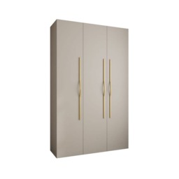 Como II Hinged Door Wardrobe 150cm - Cashmere 150cm - thumbnail 4