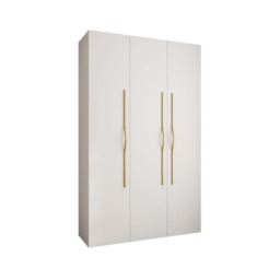 Como II Hinged Door Wardrobe 150cm - Cashmere 150cm - thumbnail 3
