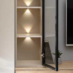 "Clare Entertainment Unit For TVs Up To 65"" - Cashmere 240cm" - thumbnail 8