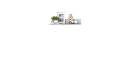 Mood MD-08 Wall Shelf 110cm - Grey 110cm - thumbnail 3