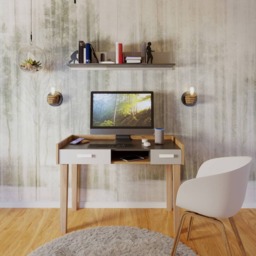 Mood MD-08 Wall Shelf 110cm - Grey 110cm - thumbnail 4