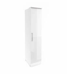 Optima 17 Hinged Wardrobe 45cm - White 45cm - thumbnail 1
