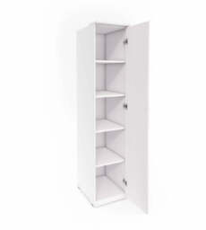 Optima 17 Hinged Wardrobe 45cm - White 45cm - thumbnail 2