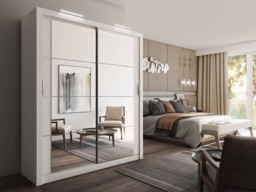 Arti 3 - 2 Sliding Door Wardrobe 181cm - Oak Shetland 181cm - thumbnail 5