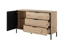 Tally Chest Of Drawers 138cm - Oak Artisan 138cm - thumbnail 3