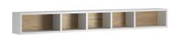 Toledo 02 Wall Shelf 169cm - White 169cm - thumbnail 2