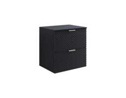 Laura 47 Floating Vanity Unit 60cm - White 60cm - thumbnail 2