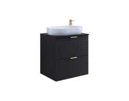 Laura 47 Floating Vanity Unit 60cm - White 60cm - thumbnail 4