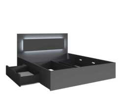 Fino 50 Divan Bed [EU Double] - Graphite 140 x 200cm - thumbnail 3