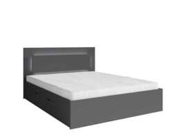 Fino 50 Divan Bed [EU Double] - Graphite 140 x 200cm - thumbnail 1