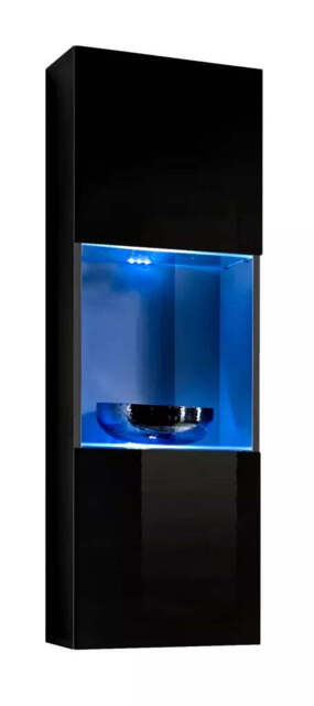 Fly 22 Display Cabinet 40cm - Black Gloss 40cm - image 1