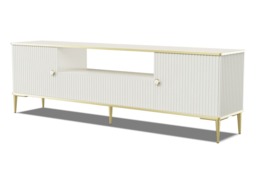 Petra TV Cabinet 180cm - White 180cm - thumbnail 5