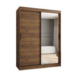 Rubino T2 Sliding Door Wardrobe 150cm - Cashmere 150cm - thumbnail 5