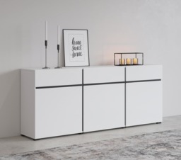 Kross 43 Sideboard Cabinet 180cm - White 180cm - thumbnail 6