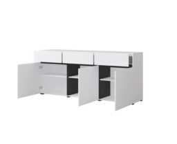 Kross 43 Sideboard Cabinet 180cm - White 180cm - thumbnail 3