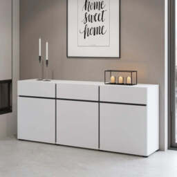 Kross 43 Sideboard Cabinet 180cm - White 180cm - thumbnail 1