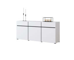 Kross 43 Sideboard Cabinet 180cm - White 180cm - thumbnail 4