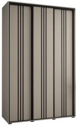 Dakota VI Sliding Door Wardrobe 150cm - Cashmere 150cm - thumbnail 2