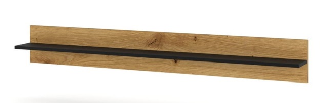 Anette Wall Shelf 151cm - Oak Artisan 151cm - image 1