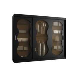 Bahrain III Sliding Door Wardrobe 250cm - Cashmere 250cm - thumbnail 8