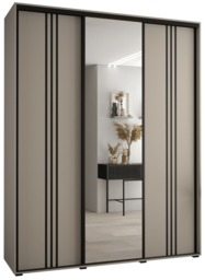 Dakota VII Sliding Door Wardrobe 190cm - Cashmere 190cm - thumbnail 2