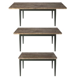 Evora 92 Extendable Dining Table 160cm - Oak Lefkas 160cm Yes - thumbnail 5