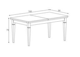 Evora 92 Extendable Dining Table 160cm - Oak Lefkas 160cm Yes - thumbnail 8