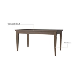 Evora 92 Extendable Dining Table 160cm - Oak Lefkas 160cm Yes - thumbnail 5