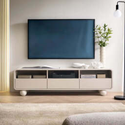 Albion TV Cabinet 160cm - Cashmere 160cm - thumbnail 2