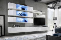 "Fly J3 Entertainment Unit For TVs Up To 60"" - White 320cm"