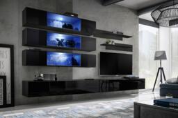 "Fly J3 Entertainment Unit For TVs Up To 60"" - White 320cm" - thumbnail 2