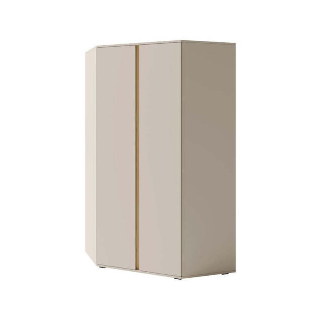 Luca LC2 Corner Wardrobe 90cm - Beige 90cm - image 1