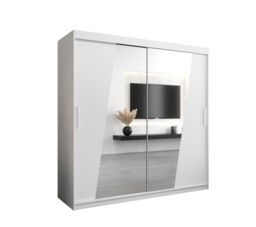 Rhomb Sliding Door Wardrobe 200cm - Oak Artisan 200cm - thumbnail 7