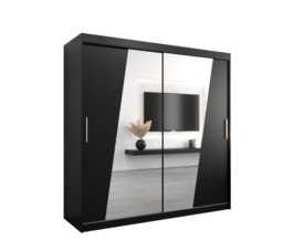 Rhomb Sliding Door Wardrobe 200cm - Oak Artisan 200cm - thumbnail 3