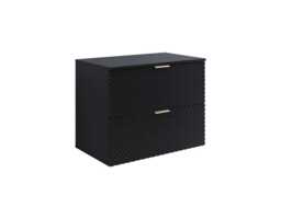 Laura 48 Floating Vanity Unit 80cm - White 80cm - thumbnail 2