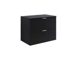 Laura 48 Floating Vanity Unit 80cm - Black 80cm