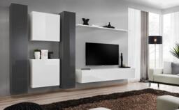 "Switch VI Entertainment Unit For TVs Up To 75"" - Graphite 330cm Graphite" - thumbnail 5