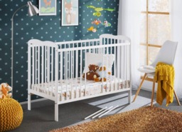 Ala Cot Bed - White Matt 60 x 120cm Without Drawer - thumbnail 2
