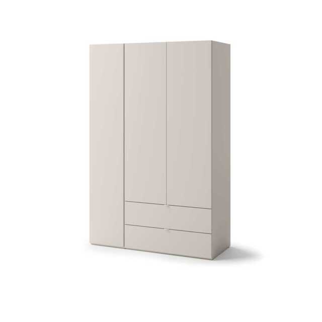 Sigma SG-01 Hinged Door Wardrobe 130cm - Cashmere 130cm - image 1