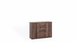 Bono Chest Of Drawers 120cm - White Matt 120cm - thumbnail 5