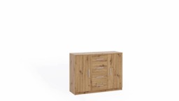 Bono Chest Of Drawers 120cm - White Matt 120cm - thumbnail 3